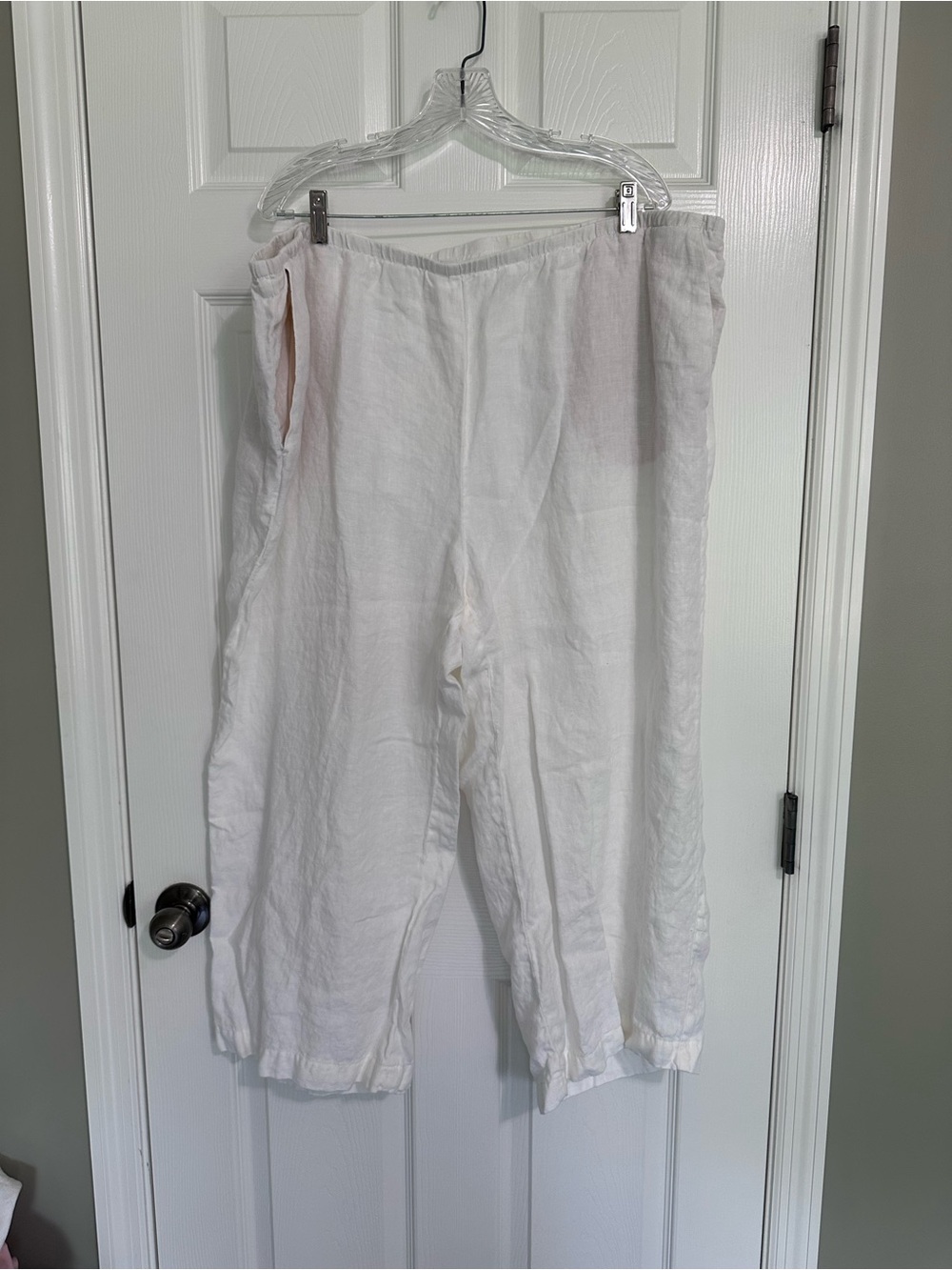 J. Jill White Love Linen Women's Top